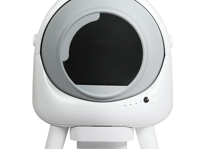 PaWz Smart Self Cleaning Cat Litter Box APP Control White-1973193547075162113