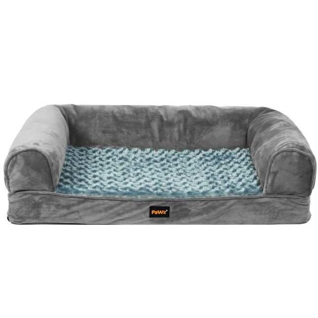 PaWz Pet Bed Sofa Dog Bedding Soft Warm XL Grey X-Large-1954802516055166977