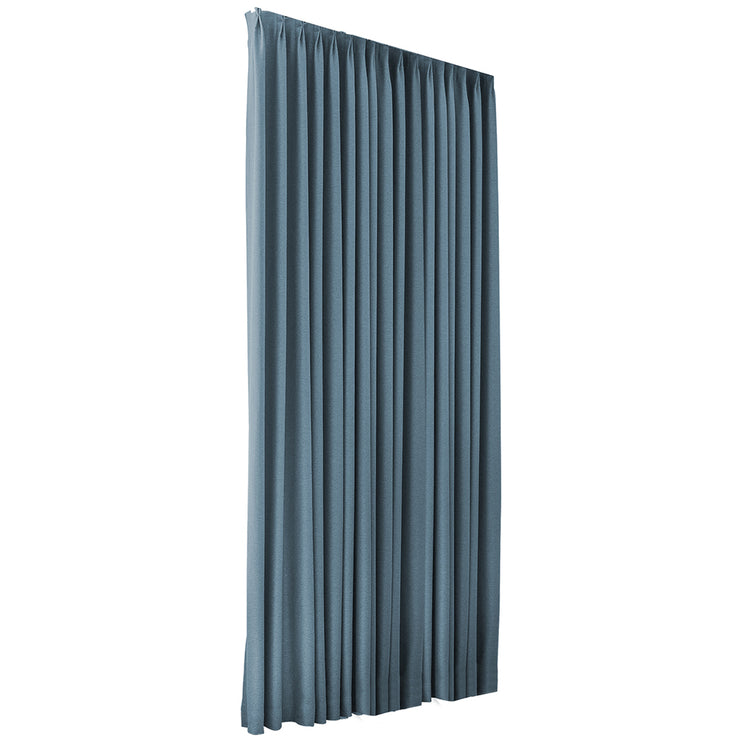 Marlow 2XBlockout Curtains Chenille 180x250 Blue CD1016-180x250-DG-1973194067152080897