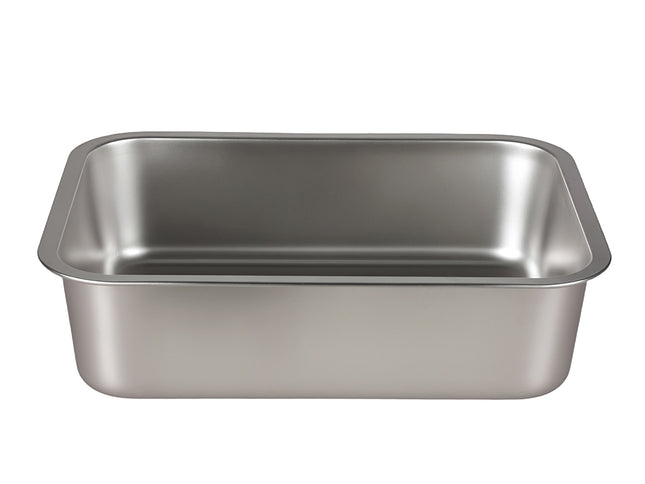 Pawz Stainless Steel Cats Litter Box 10cm Height Small Animals Easy Entry Clean-2029334099243700225