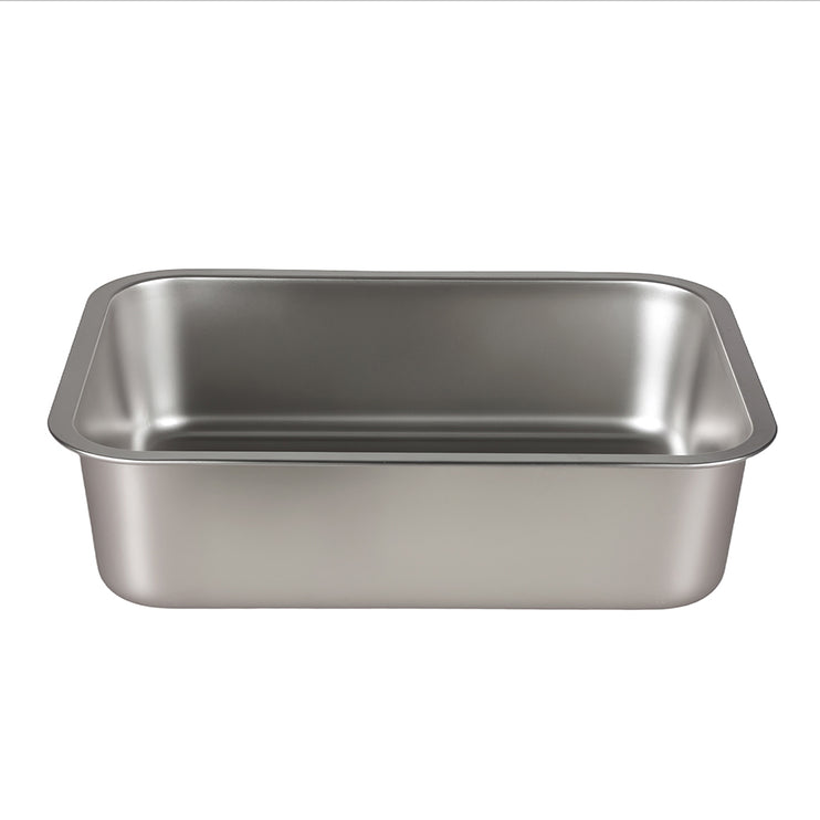 Pawz Stainless Steel Cats Litter Box 10cm Height Small Animals Easy Entry Clean-2029334099243700225