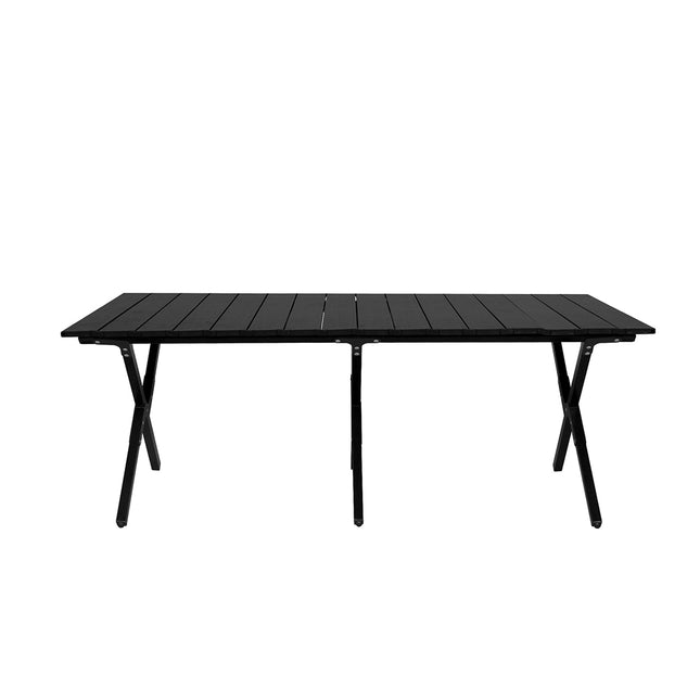 Levede Folding Camping Table Portable Black-1975420437294878721