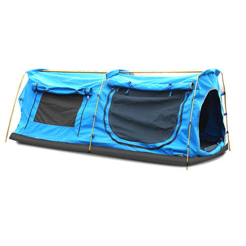 Mountview King Single Swag Camping Swags Blue-1864184689355526145