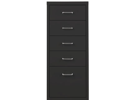 Levede 5 Drawer Office Cabinet Drawers Black-1917016720648835073