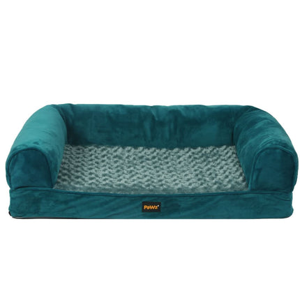 PaWz Pet Bed Sofa Dog Bedding Soft Warm L Blue Large-1954802514780098561