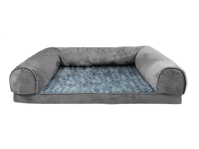 PaWz Pet Bed Sofa Dog Bedding Soft Warm XXL Cover Grey Cover XX-Large-1864184498023960577