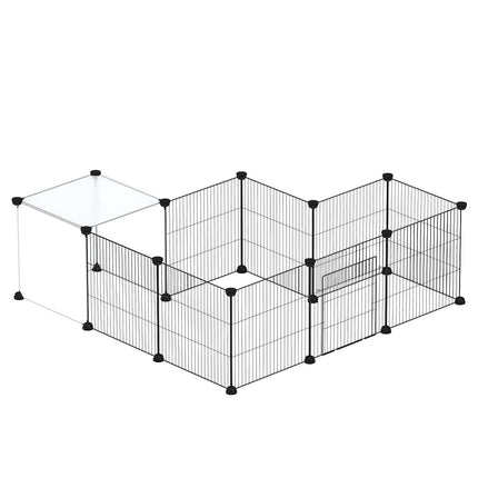 Pawz 14 Panels Hamster Playpen Puppy Small Pets Fence-2011971115852894209