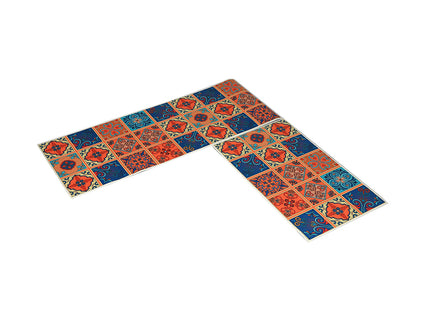 Marlow 2x Kitchen Mat Floor Rugs Area 45x120cm-1910113065198817281