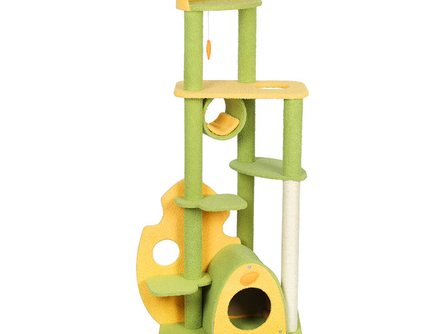 PaWz Cat Tree Kitten Furniture Condo-1975420396996005889