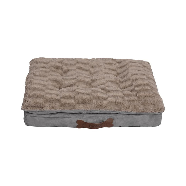 PaWz Dog Calming Bed Pet Cat Removable S Khaki Small-1954802527631446017
