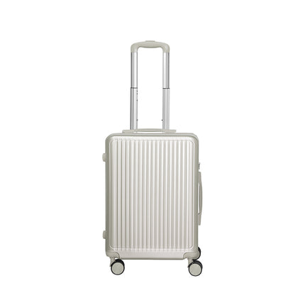Slimbridge Luggage Suitcase Trolley White 2pc 14"+20"-1973193944170893313