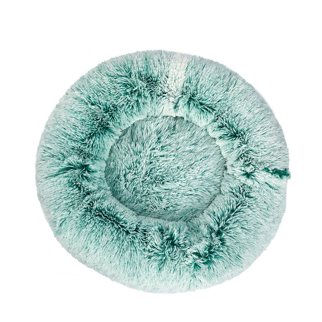 PaWz Pet Bed Cat Dog Donut Nest Calming XL Teal X-Large-1975420447797415937