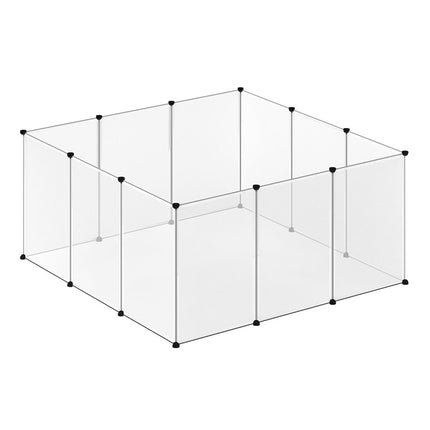 Pawz 12 Panels Guinea Pig Rabbit Puppy Playpen Fence-2011971117920686081