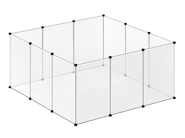 Pawz 12 Panels Guinea Pig Rabbit Puppy Playpen Fence-2011971117920686081