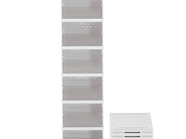 Levede 6 Pcs Shoe Box Home Shoe Shelf Storage Organizer-2006733421182849025
