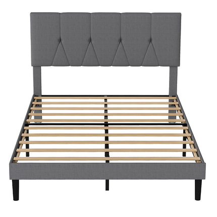 Levede Bed Frame Upholstered Platform Mattress Base Double-2029387288609427457