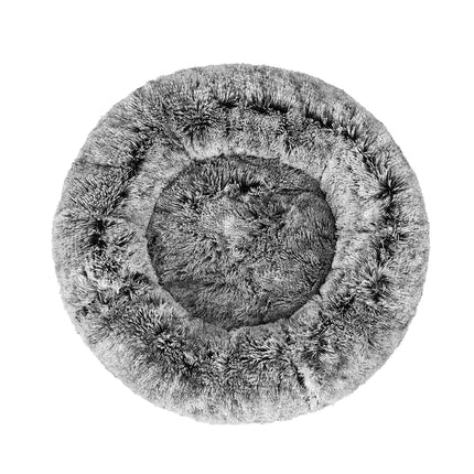 PaWz Pet Bed Cat Dog Donut Nest Calming XXL Charcoal XX-Large-1973193634211827713