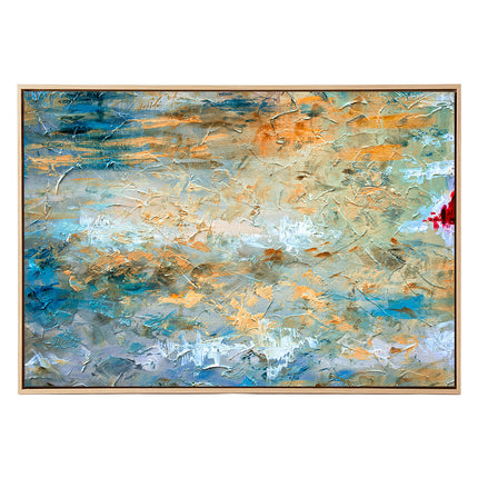 Yezi Modern Canvas Wall Art Large Framed Abstract Painting Decor 70x100cm-2061251858118348801