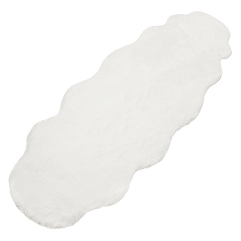 Marlow Floor Rug Area Rugs Cloud Fluffy 60X160cm White-1910113066142535681
