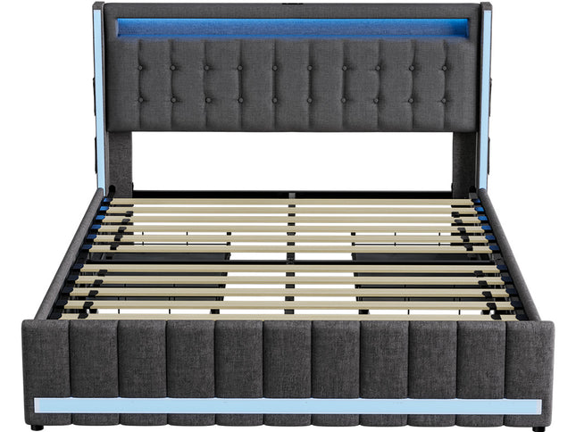 Levede Double Bed Frame-1973193467639238657