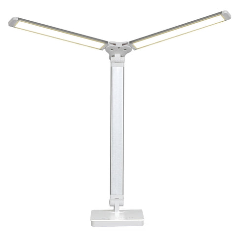 Emitto Double Head Desk Lamp LED Light Eye Caring USB-1910149778541514753