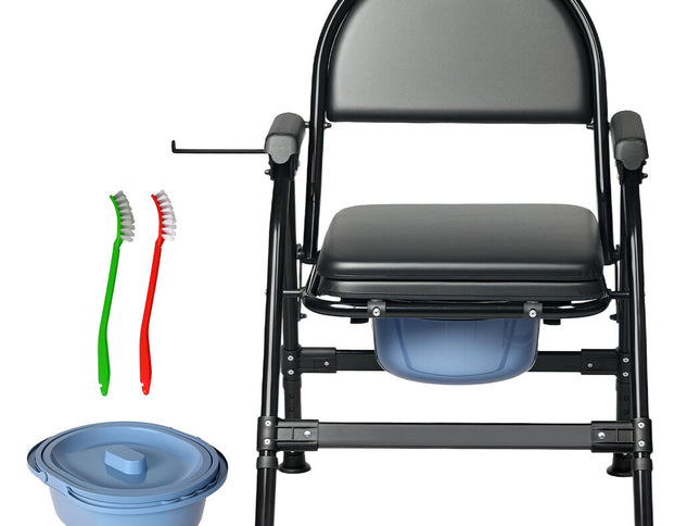 Levede Shower Tiolet Commode Chair Bedside Seat Elderly Pregnant Disability Aid-2029334091652009985
