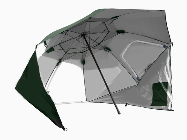 Mountview Beach Umbrella Outdoor Umbrellas Green 2.13M-1973193757977350145