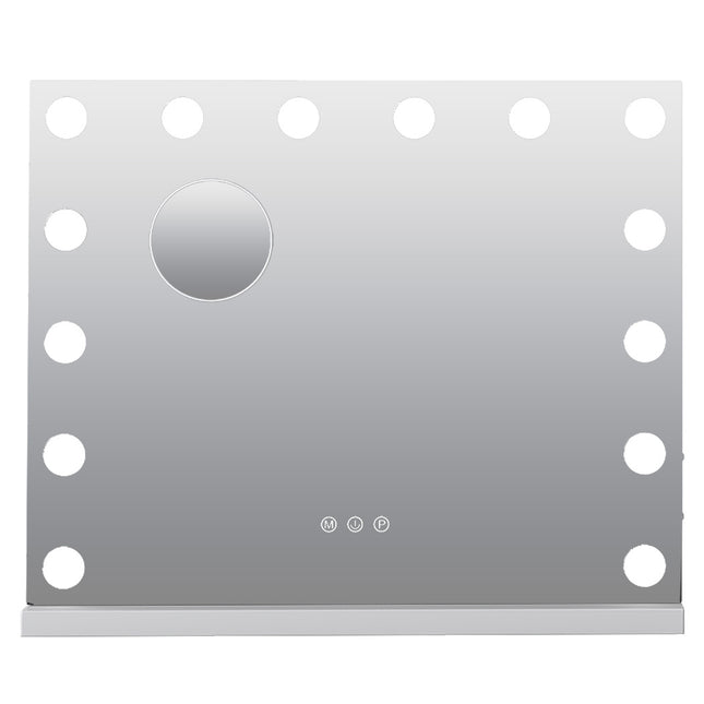 Yezi LED Vanity Makeup Mirror 42x50cm-1973193574543659009