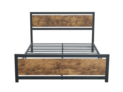 Levede Metal Bed Frame Mattress Base Double-1942353319460737025