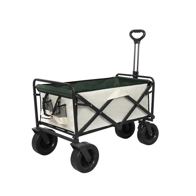 Lambu Garden Camping Trolley Outdoor Beige-1975420372018925569
