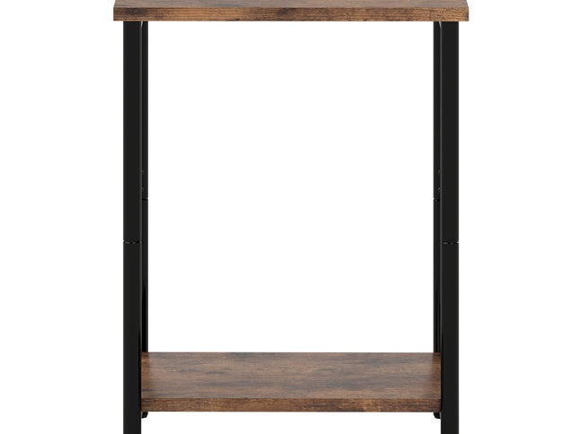 Levede Side Table 2-Tier Industrial Vintage End Table Storage Shelf Nightstand-2050059016343785473