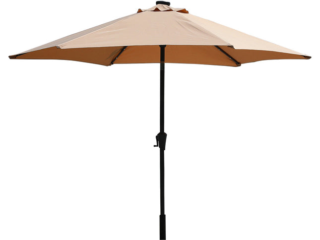 Centra 3M LED Outdoor Umbrella Base Stand Khaki-1950770002789535745