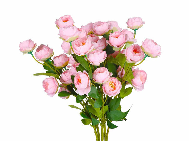 Lambu Artificial Flowers Silk Roses Pink-1864184606341861377