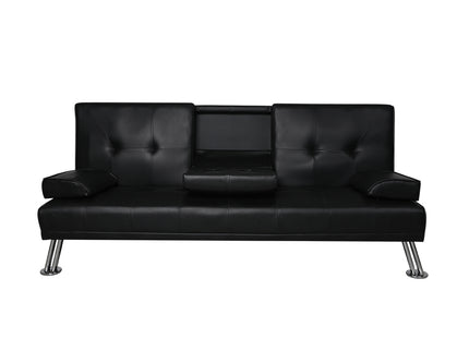 Levede Sofa Bed Adjustable Recliner Black-1942353104288747521