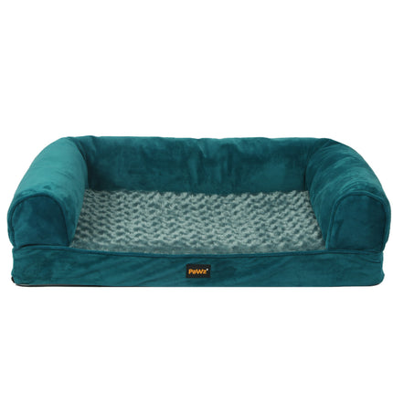 PaWz Pet Bed Sofa Dog Bedding Soft Warm L Blue Large-1973193625978408961