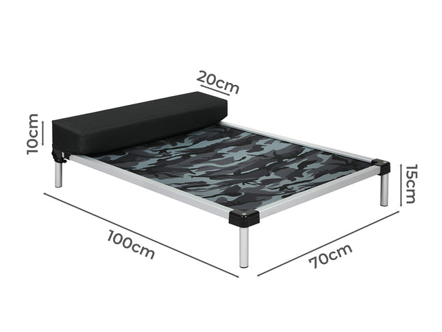 PaWz Pet Trampoline Aluminium Frame XL Camoflauge X-Large-1975420398329794562