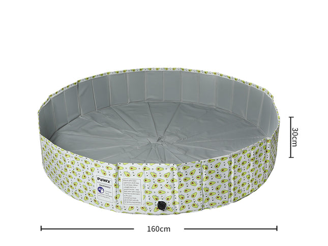 PaWz 160cm Portable Pet Swimming Pool XXL XX-Large-1975420392961085442