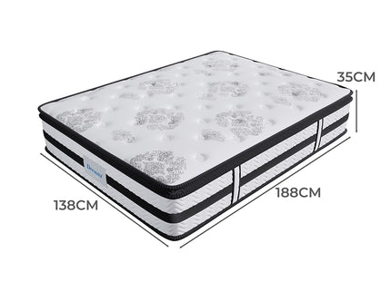Dreamz Spring Mattress Bed Pocket Egg Double-1864184411818430466