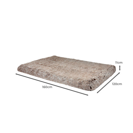 PaWz Dog Mat Pet Calming Bed Memory XXL Coffee XX-Large-1864184531167350786