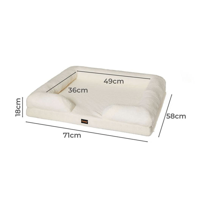 PaWz Memory Foam Pet Sofa Bed-1954802345074364418