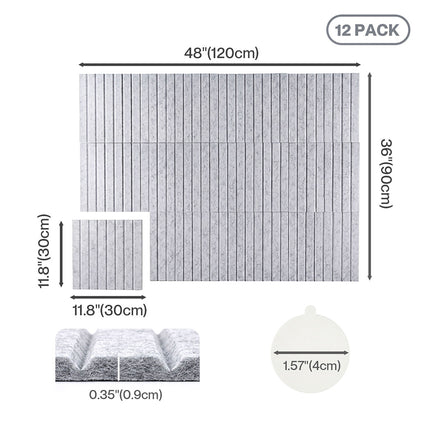 Levede Cork Boards Alternative Photo Display Board 12 Pcs 30cmx30cm Coustic-2050059006285844482