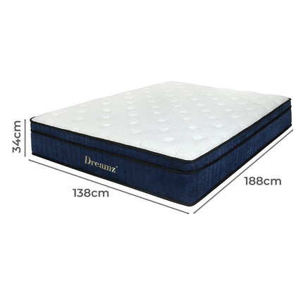 Dreamz 7 Zone Pocket Spring Mattress Medium Firm Double-2006733415533121538
