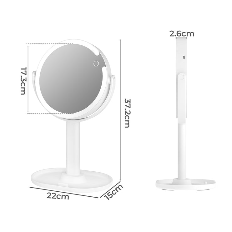 Yezi 10x Magnifying Makeup Mirror with LED Light-2006733389893341186