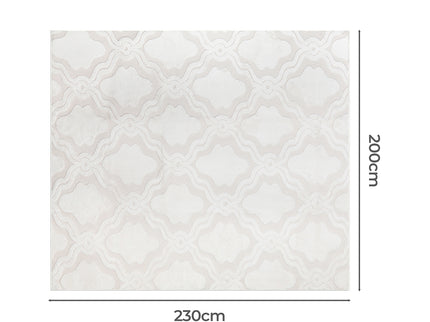 Marlow Floor Rugs Soft Shaggy 10mm Pile 200x230-1910112212228378626