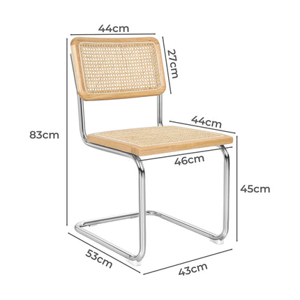 Levede 4x Rattan Chair Dining Chairs-2006732731899318274