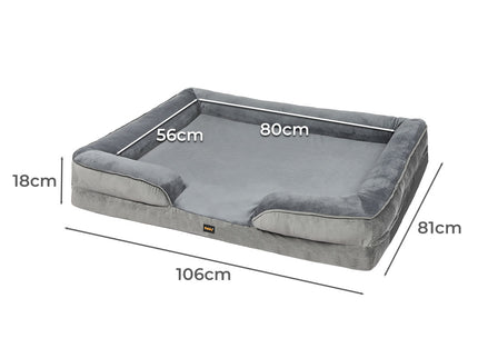 PaWz Memory Foam Pet Sofa Bed Cushion XL X-Large-1864184544832393218