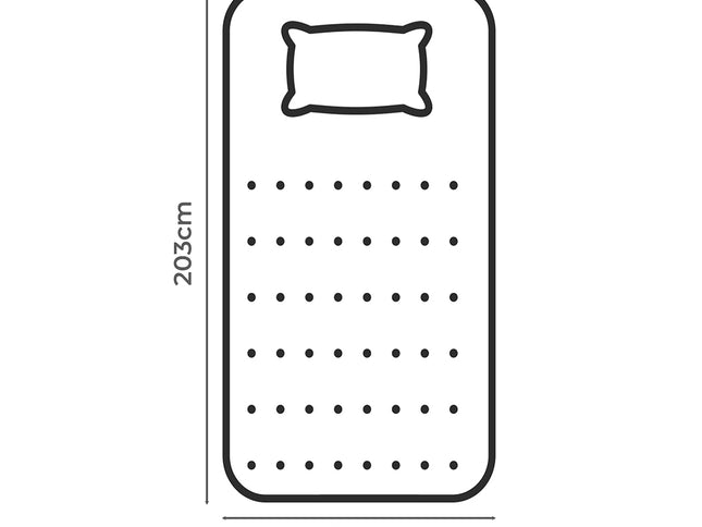 Dreamz Pillowtop Mattress Topper thickness 5cm-1973193431362703362