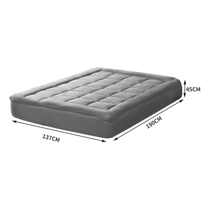 DreamZ Mattress Topper Bamboo Fibre Double-1973193977880514562