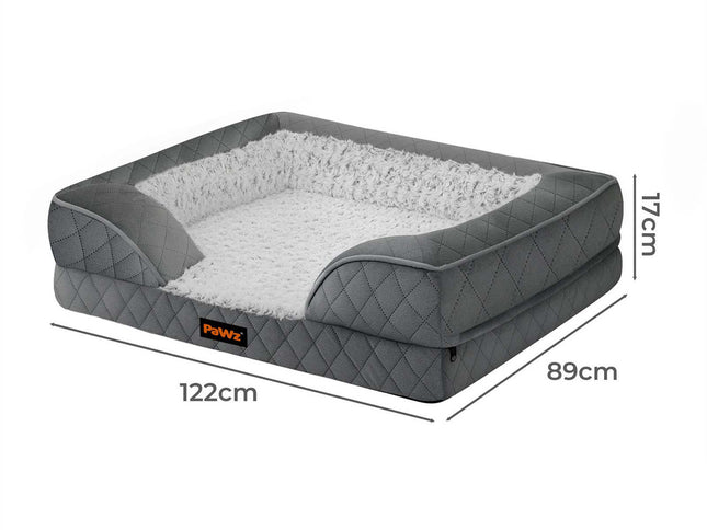 Pawz Orthopedic Memory Foam Pet Bed Dog Washable Mat-2006733392762245122