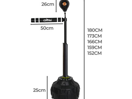 Centra Boxing Bag Reflex Freestanding Spinning Arm Speed Ball Punching Training-1954802363176980482